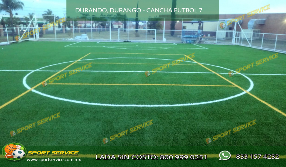 Durango Dgo 1 Cancha de fútbol 7 Sportservice mx