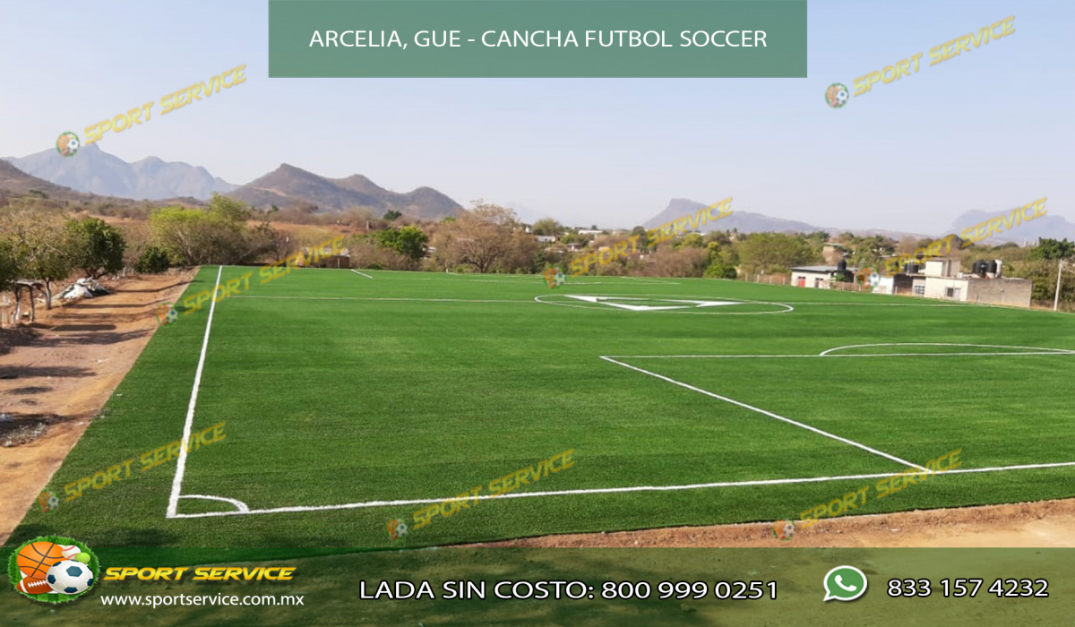 Arcelia Gro Cancha de fútbol soccer Sportservice mx