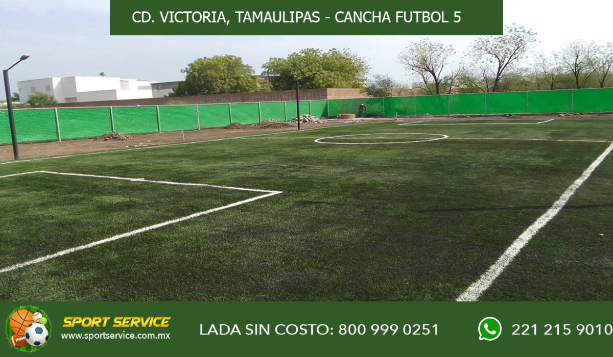 Cd Victoria Tamps Cancha fútbol 5 Sportservice mx