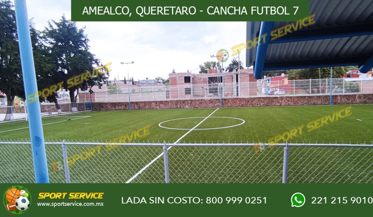 Amealco Qro Cancha de Fútbol 7 Sportservice mx