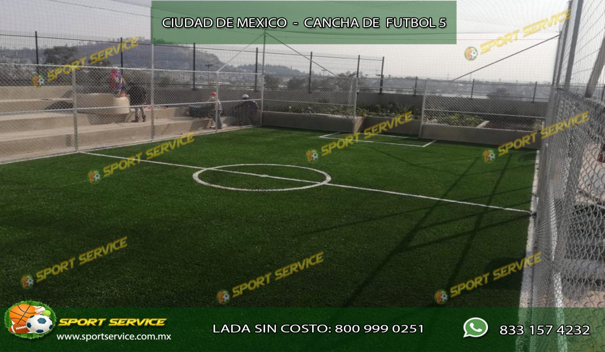 NUEVO CANCHA DE FUTBOL 5 CDMX 1