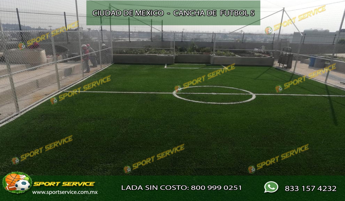 NUEVO CANCHA DE FUTBOL 5 CDMX 2